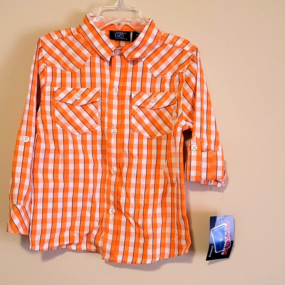 Little boy shirt never used with tag as seen in pictures